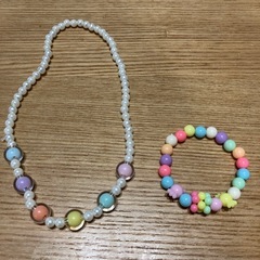 おもちゃ　アクセサリー　ブレスレット　ネックレス　女の子の画像