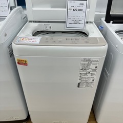 【ドリーム川西店御来店限定】パナソニック　洗濯機　NA-F60B15／クリーニング済み 【2002146255601790】