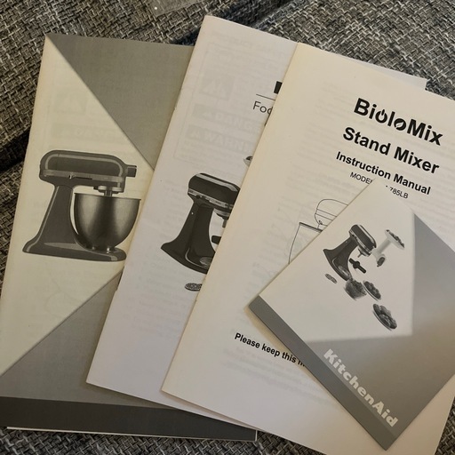 キッチンエイド KitchenAid 3.5QTスタンドミキサー+フードグラインダー特別セット シャイニーホワイト