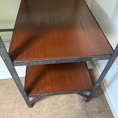 机/デスク　unico / ウニコ LUMBER-mini ランバーミニ デスク 作業机 アイアンデスク の画像