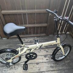 折り畳み自転車　16インチ　シマノ6段変速付き　重量13.5kg...