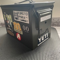 アンモボックス　キャンプ系ステッカー付き