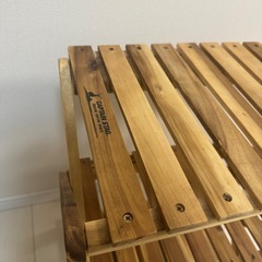 ウッドシェルフ 3段棚 収納棚の画像