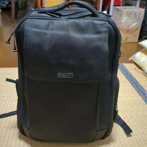 【処分売切価格】ケンジントンA98617　黒 ナイロン リュック・バックパック