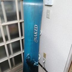 スノーボード　板　バック　157cm  NAKEDの画像
