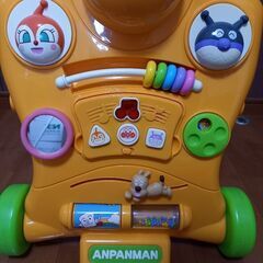 アンパンマン　押し車　乗用玩具の画像