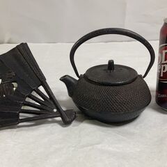 茶道具セット、鉄瓶、炉釜、茶釜の画像