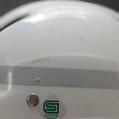 学生用自転車🚲️白ヘルメットの画像