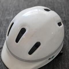学生用自転車🚲️白ヘルメット