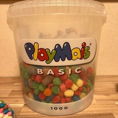 プレイマイス　知育玩具　スポンジ　ドイツ製　3歳〜　5歳〜の画像