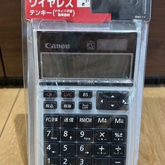 【新品未開封】Canon キャノン 電卓 ワイヤレス テンキー ...