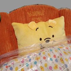 新札幌 新品同様 Disney ペットベッド くまのプーさん 折り畳み カドラーベッド No.2807の画像
