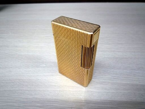 本物 ライター　デュポン ライン1 L ゴールドカラー S.T.Dupont USED 苫小牧西店