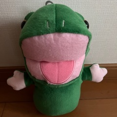 【美品/非売品】パペットマペットカエルぬいぐるみ
