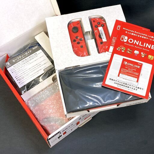新品 Nintendo Switch 本体 有機ELモデル マリオレッド  任天堂 スイッチ A1DW0801