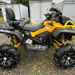 Can-am OUTLANDER 1000 X-MR ハイリフト＆シュノーケル　小型特殊登録/自賠責加入済みの画像