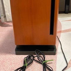 決まりました   
音響のサブウーハーの画像