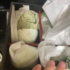 10個セット　有田焼　有田のうつわ　永泉　ホタル　三つ脚　小鉢　2種類×5客セットの画像