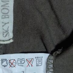 SKY BOMBERのフリンジ襟半袖T(Lサイズ)の画像