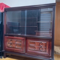 【美品】アンティーク風キャビネット