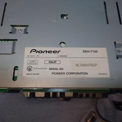 Pioneer Bluetooth/CD/USB/チューナー メインユニット DEH-7100の画像