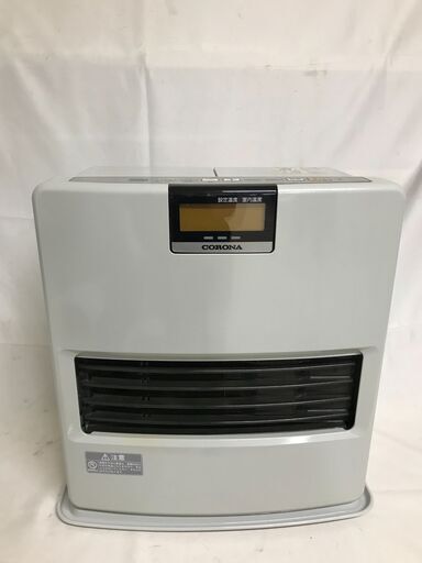 【北見市発】コロナ CORONA 強制通気型開放式石油ストーブ FH-EX3410BY 2010年製 7.2L 100V グレー 冬物家電 (E3037sayY)