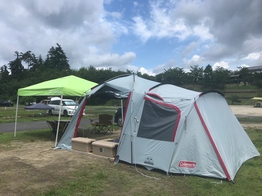 コールマン　タフスクリーン2ルームハウス＋　ダークルーム　マットセット付