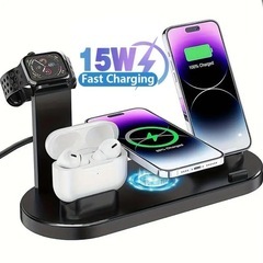 ワイヤレス充電器　充電ステーション