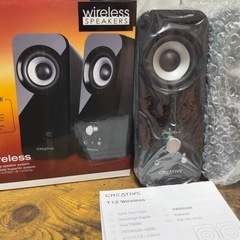 【美品】Creative T12 Wireless PCスピーカー