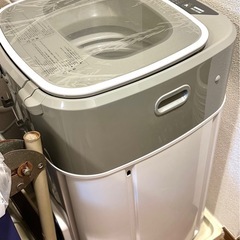 超コンパクトな洗濯機！設置したけど未使用！縦型 一人暮らし 3.8kg 小型 抗菌パルセーター 家庭用 家電  全自動 部屋干し 必要なもの 簡単 二人暮らし コンパクト BTWA01 BESTEKの画像