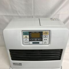 【北見市発】コロナ CORONA 強制通気形開放式石油ストーブ FH-ST5714BY 2014年製 7.2L 100V 白 冬物家電 (E3041mmsY)