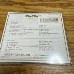Def Tech CDアルバムの画像