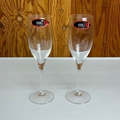 s0922613 本体未使用 RIEDEL リーデル ヴィノム シャンパングラス 2個セット 食器 グラス シャンパン ブランド バー カクテル 中古品の画像