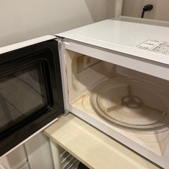 アイリスオーヤマ 電子レンジ 17L IMB-T178-W ターンテーブル　ホワイト  の画像