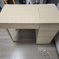 【10/1まで】ドレッサー化粧机　幅90cm