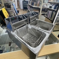 0014　ダブル電気フライヤーの画像