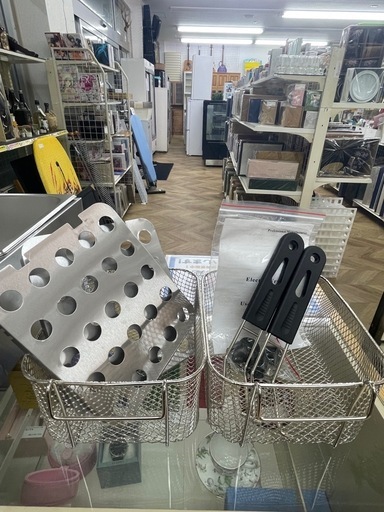0014　ダブル電気フライヤー
