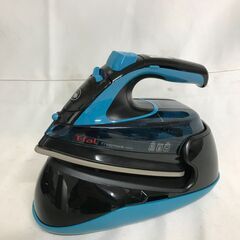 【北見市発】ティファール T-fal スチームアイロン FV5060JO 温度ヒューズ240℃ 100V 1200W 青 (E3048wY)の画像