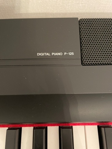 YAMAHA電子ピアノP-125 ほぼ未使用