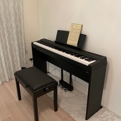 YAMAHA電子ピアノP-125 ほぼ未使用