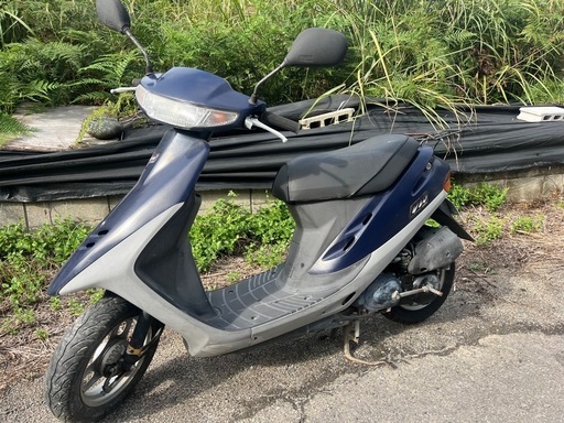 【売約済】実働 BT新品 ホンダ AF27 Dio スーパーディオ 原付バイク スクーター ネイビー