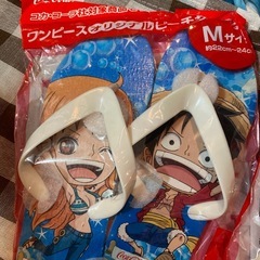 ワンピースビーチサンダル2種類の画像