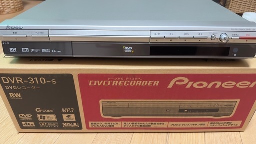 DVDレコーダー　パイオニア　DVR-310-S