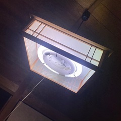 和風照明の画像