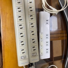 電源タップ 3本