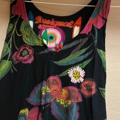 Desigualキャミワンピ  Sの画像