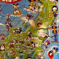 【知育おもちゃ】ディズニー日本地図パズルの画像