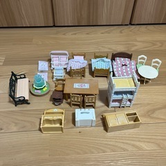 シルバニア　家具などの画像