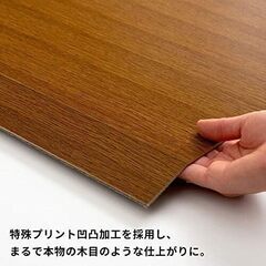 [受け渡し完了]ウッドカーペット [アイボリー] 6畳用 江戸間6畳用 260x350cm GA-60シリーズ 低ホルマリン フローリングカーペット 床材 6帖 [並行輸入品]の画像
