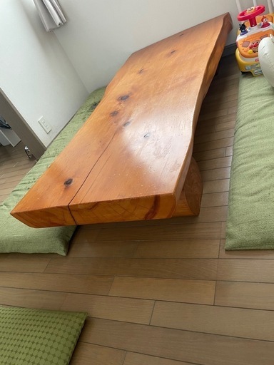 一枚板の座卓テーブル